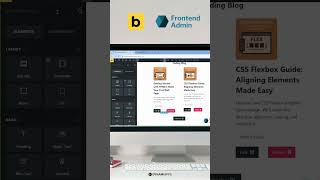 Frontend Admin is Fully Integrated with Bricks