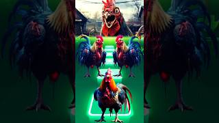 Zombie Rooster🐓| Tiles Hop Animals Dance #tileshop #tileshopedmrush #tileshopgameplay #tileshopgame