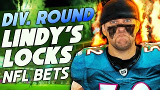 🏈 NFL Lindy’s Leans, Likes, and Locks — Divisional Round Bets, Picks, and Predictions (1/17-1/18) 🏈