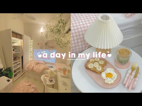 🌷a (sun)day in my life + what i eat in a day? / homebody vlog ♡˖°