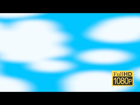 Sky timelapse animation background I Clouds moving loop background I No copyright video