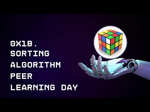 0x1B. C - Sorting algorithms & Big O PLD session