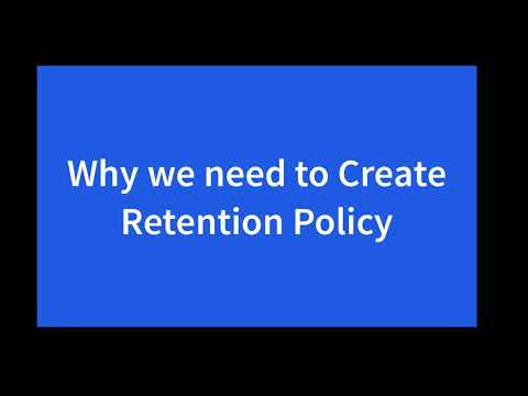 Mailbox archive retention policy | Enable archive mailboxes
