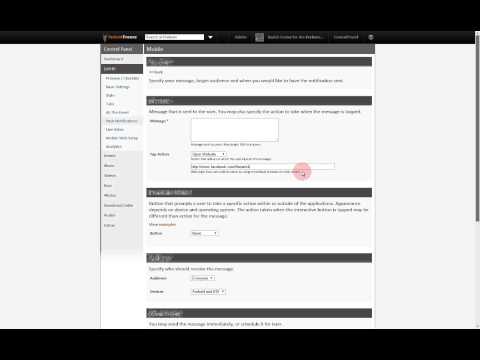 Connecting Push Notes to Content with Tap Actions