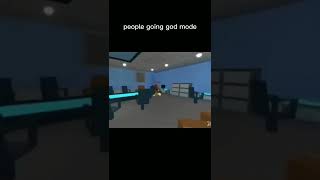 People going god mode (Roblox edition)#shorts#viral#roblox