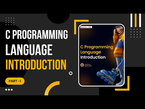C Programming language Introduction || C language for Beginners 👨‍💻 || Basics of C Language