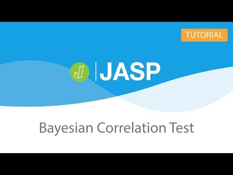 JASP Tutorial: Bayesian Correlation Test