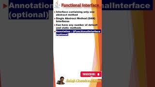 What is a Functional interface in Java ?