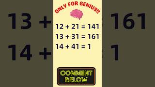 Tricky Maths Puzzles #shorts #ytshorts #youtubeshorts #trending #viral | #WeLoveMaths