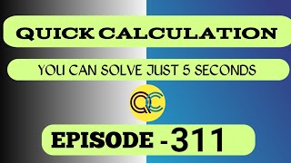 Viral Maths Navneet Sir Episode #311 @QuickCalculation