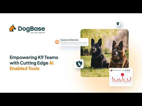 How AI Is Revolutionizing K9 Training | Almog Koren at International Police K-9 Conference