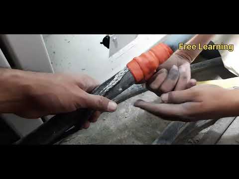 11KV Termination 240mm cable How can do Termination 11KV#FreelearningSkills #HT_Line_work