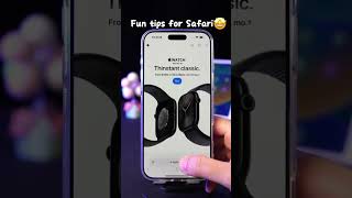 iPhone safari tips #apple #smartphone #ios16features #ios18 #tech #ios16newfeatures #iphone16