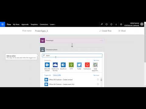 Creating Record in Microsoft Dynamics 365 using MSFlow from powerapp