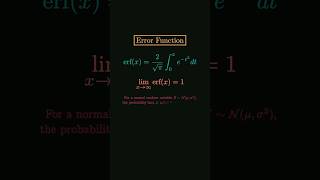 RANKING 100 FUNCTIONS BASED ON DIFFICULTY | #40 ERROR FUNCTION erf(x) #RecentDrift