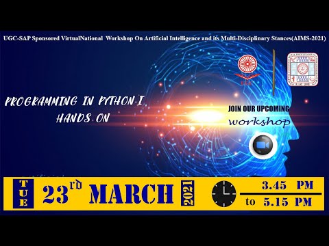 Programming in Python-I Handson