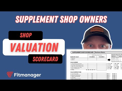 Brick and Mortar Supplement Retail Valuation Scorecard