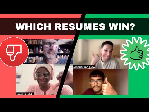 Which Resumes Win? Let’s Find Out
