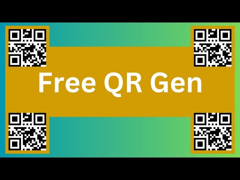 Create a custom QR Code walk through | Free QR Gen