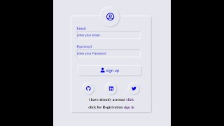 form in html and CSS ||  box shadow form || UI And UX Design || Education Analysist