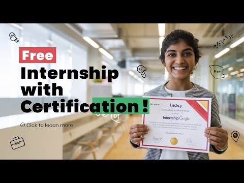 Free Internships & Certifications! | Everyone will do it