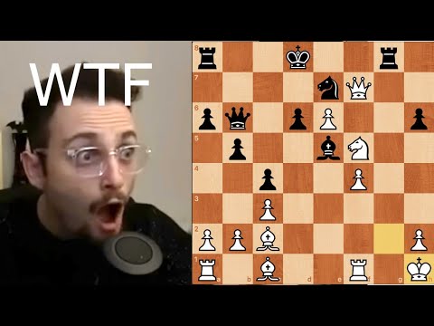 WTF chess moment: Levy resigns in a winning position.
