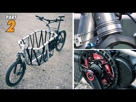 Electric Cargo Bike Build - Finishing the Bike & Test Ride