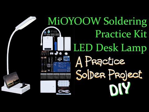 Mioyoow Soldering Practice Kit Led Desk Lamp2 1 1