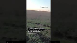 Ukraine war: Ukrainian Front Is Littered With Fiber Optic Cables From FPV Drones #drone