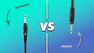 Instrument Cables vs Speaker Cables: They are NOT the Same