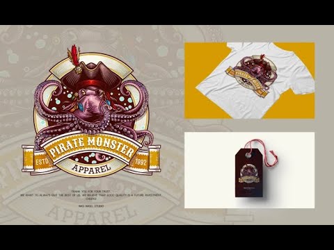 I will do amazing hand drawn and vintage logo for your company