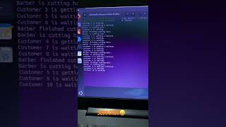 Sleeping Barber in Linux #coding #codingchallenge #codingninja #codingtime #programming #codinglife