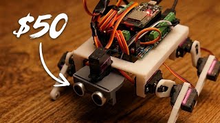 DIY Robot Dog Under $50 – Open Source ESP32 Build