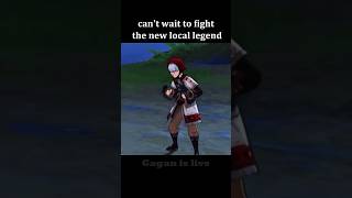can't wait to fight the new local legend