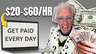 8 Legit Websites That Will Pay You DAILY (Easy Work From Home Jobs No Experience)