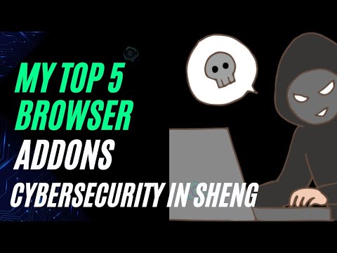 MY TOP 5 BROWSER ADDONS | IN SHENG