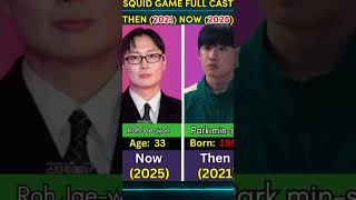 Squid Game Cast Then and Now (2021) to (2025) Season 1 & 2 part 6 #squidgame #squidgame2
