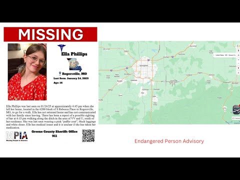 Endangered Person Advisory