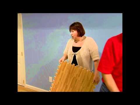 Soft Wood Tiles on Good, Better, Best on the DIY network.