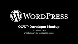 OC WordPress Developer Meetup - Headless WooCommerce with GatsbyJS - Jacob Arriola, Zeek Interactive