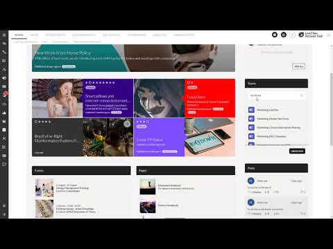 SharePoint and LiveTiles intranet