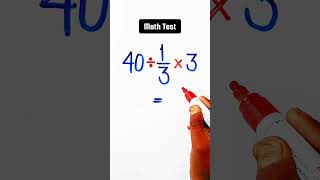 99% Fails.. in this Math Test 😱 #math #mathtest #mathchallenge #basicmath