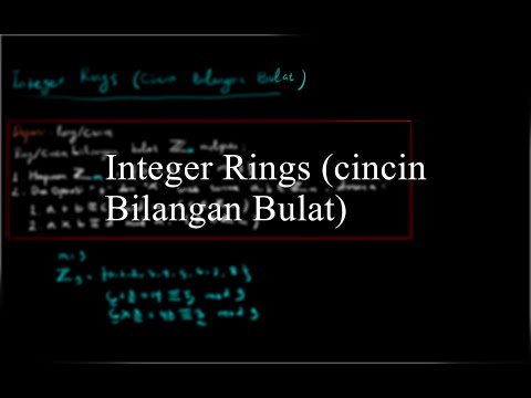 [KRIPTOGRAFI] - Integer Rings