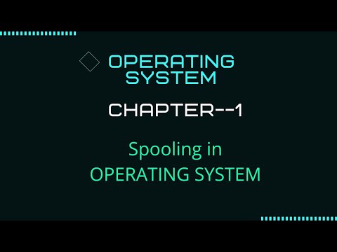 complete spooling in 10 minutes in Hindi | operating system