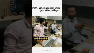 After college..🤣😂😂 #comedy #cse #funny #developer #coding #college #funny #trending #examfunnyvideo