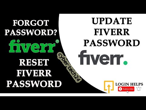 Change Fiverr password