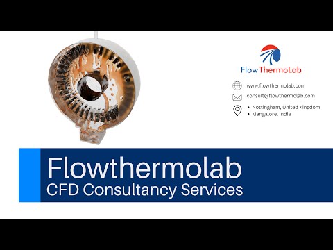 CFD based study of Electric motor thermal management | CFD Case Study |