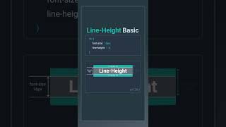 CSS Line-Height Property