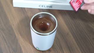 Rechargeable Automatic Self Stirring Coffee Mug || Modern Gadgets