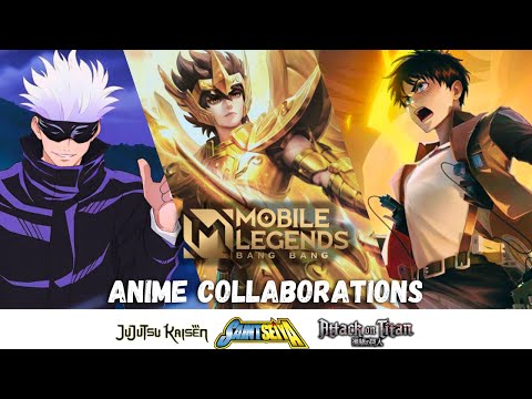 All Mobile Legends Anime Collaborations (RELEASED as of 2024) | Intros | Mobile Legends: Bang Bang